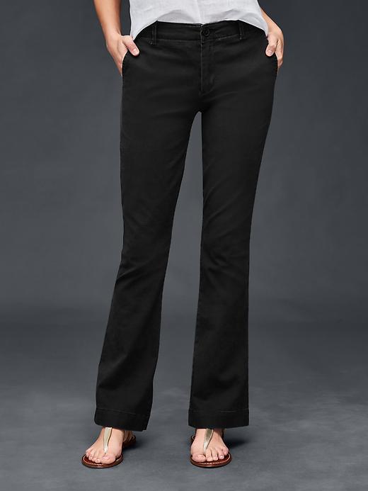 Gap Women Summer Flare Pants - True Black