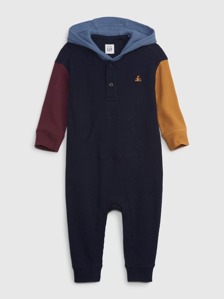 Baby Colorblock Footless One-piece