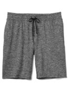 Gap Men Brushed Jersey Shorts - Black Heather