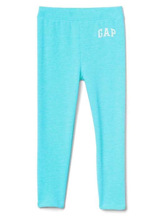 Gap Logo Soft Terry Leggings - Swimming Blue