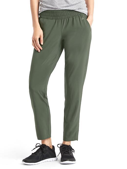 Gap Women Studio Cinch Leg Pants - Evergreen