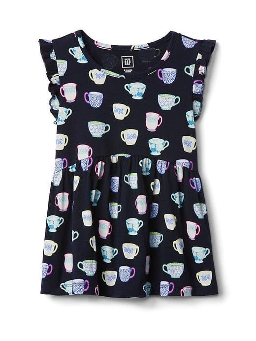 Gap Flutter Peplum Tee - Tea
