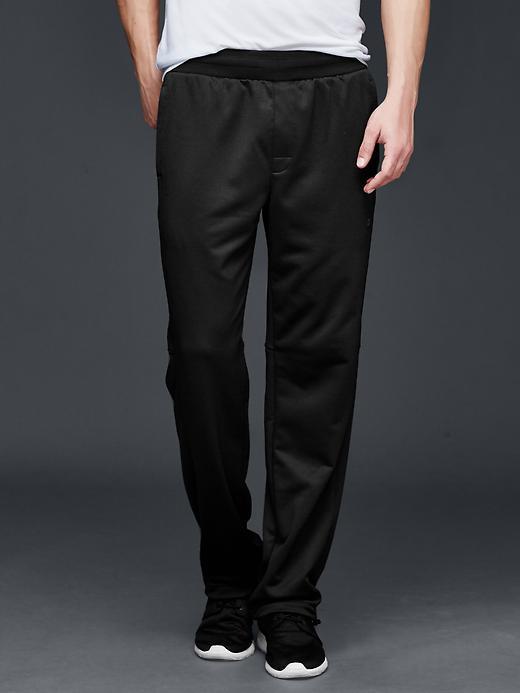 Gap Core French Terry Straight Fit Pants - True Black