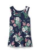 Gap Women Print Peplum Tank - Fall Floral