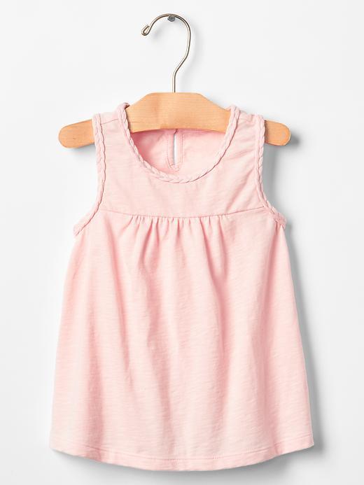 Gap Braided Tank - Pink Cameo