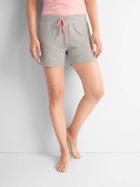 Gap Women Palm Print Sleep Shorts - Toss Palm Grey