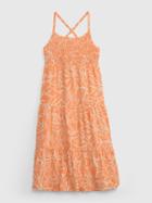 Kids Smocked Midi Dress