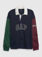 Kids Gap Logo Rugby Polo Shirt Shirt