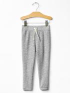 Gap Marled Sweats - Charcoal Gray