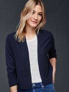 Gap Women Open Front Dress Cardigan - Dark Night
