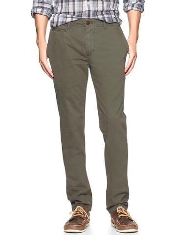 Gap Lived In Skinny Khaki