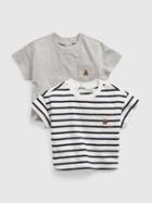 Baby 100% Organic Cotton Pocket T-shirt (2-pack)