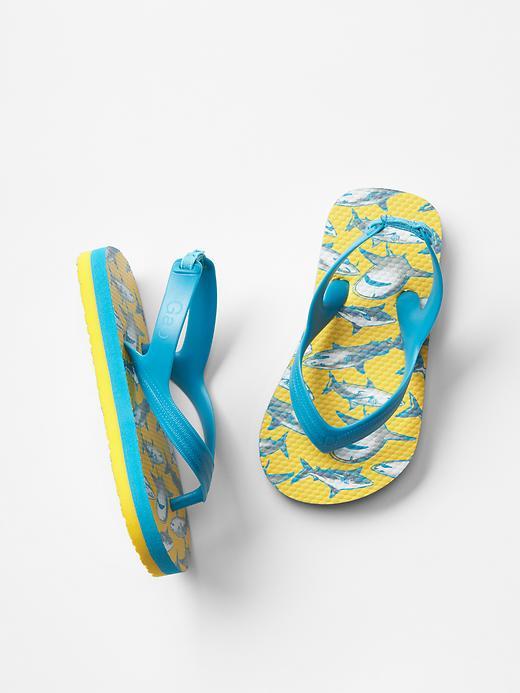 Gap Printed Nautical Flip Flops - Radiance 410
