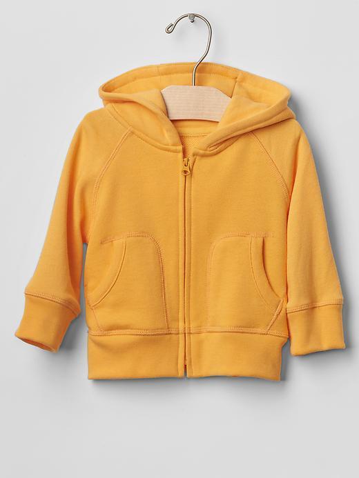 Gap Raglan Zip Hoodie - Sunny Orange