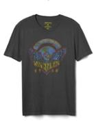 Gap Men Van Halen Graphic Tee - Washed Black