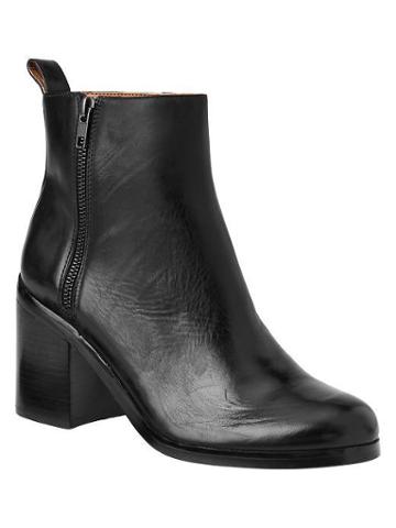 Gap Classic Leather Boots - True Black