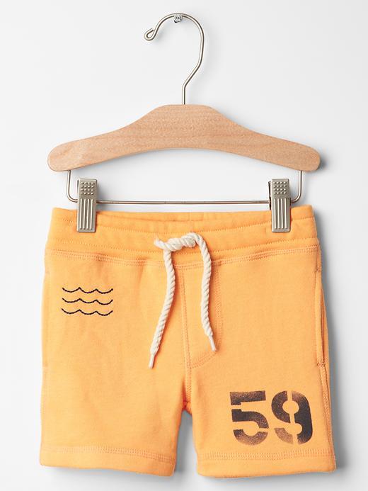Gap Surf Knit Shorts - Sunny Orange