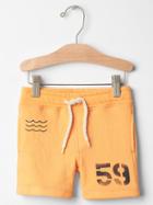Gap Surf Knit Shorts - Sunny Orange
