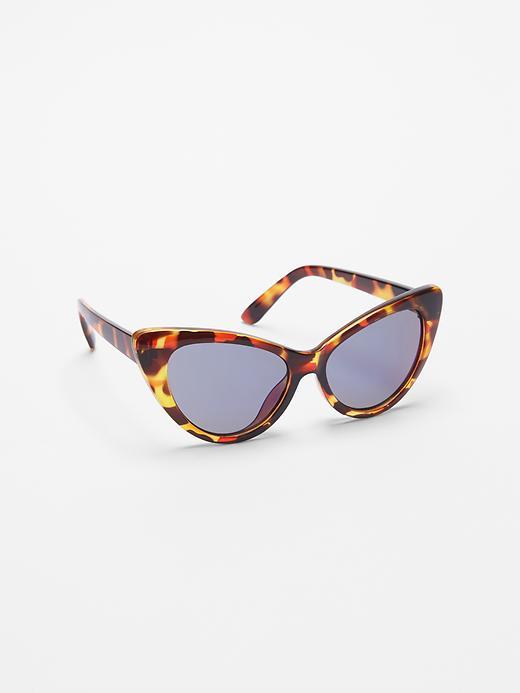 Gap Cat Eye Sunglasses - Tortoise