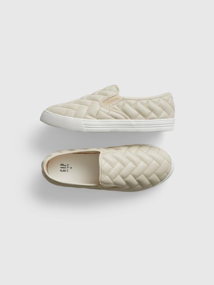 Kids Quilted Slip-on Shoes