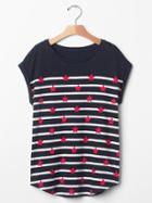 Gap Stars & Stripes Tee - Blue Galaxy