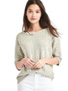 Gap Women Boucle Dolman Sleeve Sweater - Cream Heather
