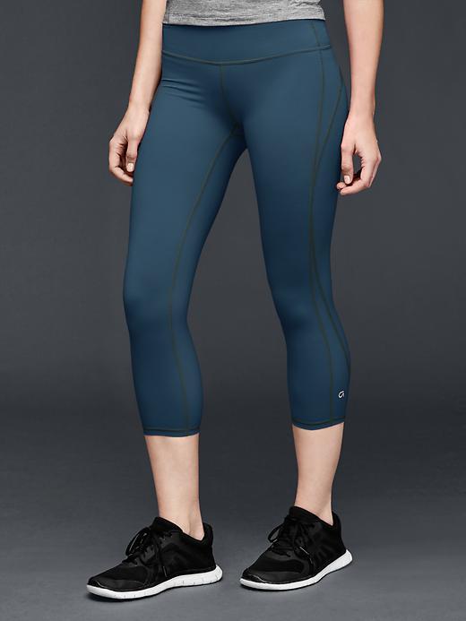 Gap Gfast Sprint Tech Capris - Lagoon Teal