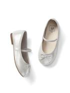 Gap Classic Ballet Flats - Silver