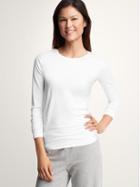 Gap Womens White Pure Body Long-sleeved Shirt