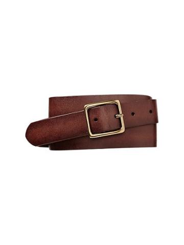 Gap Vintage Leather Belt - Dark Brown