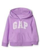 Gap Pro Fleece Logo Zip Hoodie - Lavender