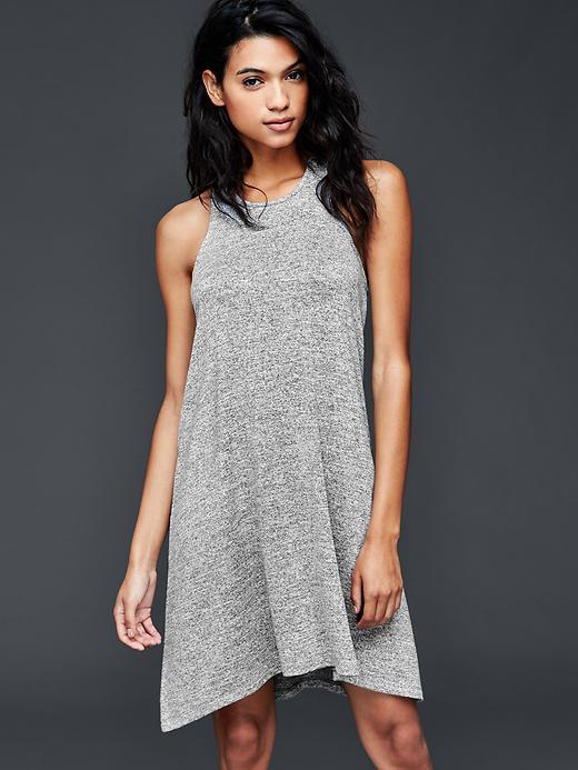 Gap Racerback Halter Dress - Light Grey