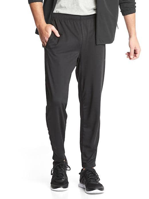 Gap Men Lightweight Fusion Zip Pants - True Black