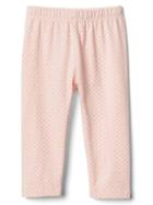 Gap Print Stretch Jersey Leggings - Pink Cameo