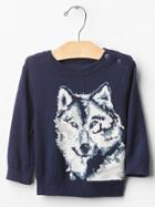 Gap Wolf Sweater - Dark Night