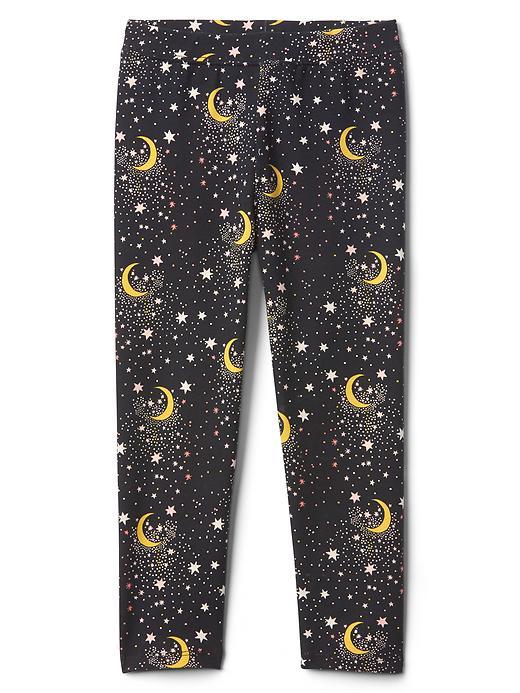 Gap Print Stretch Jersey Leggings - Moonlight