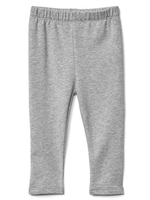 Gap Soft Terry Leggings - Grey Heather