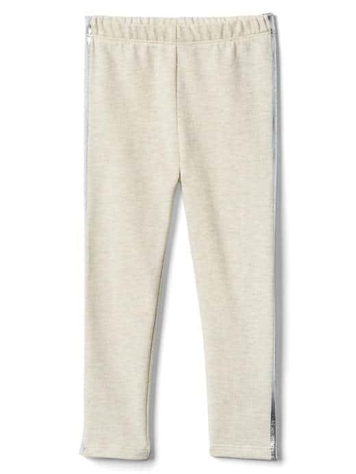Gap Soft Terry Leggings - Oatmeal Heather