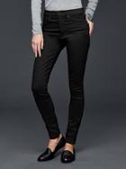 Gap Women 1969 Resolution Black High Rise True Skinny Jeans - Black Rinse