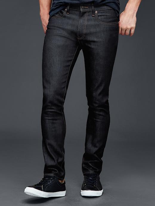 Gap Men Stretch 1969 Skinny Fit Jeans - Resin Rinse