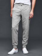 Gap Men Arch Logo Sweatpants - Grey
