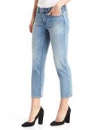 Gap Women Mid Rise Slim Crop Jeans - Medium Indigo
