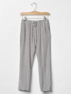 Gap Print Soft Pants - Ivory Frost