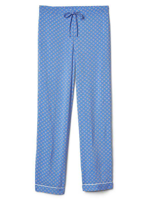 Gap Women Dreamwell Print Sleep Pants - Floral Geo Blue