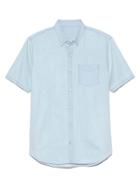 Gap Men Indigo Slim Fit Shirt - Bleached