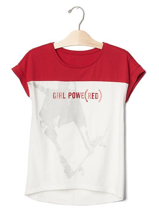 Gap Gapkids X Red Statement Tee - Red