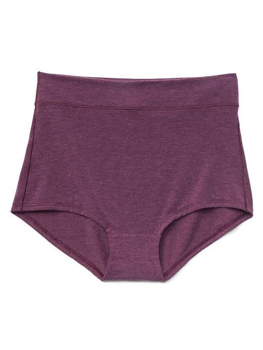 Gap Women Breathe High Waist Bikini - Chic Plum