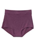 Gap Women Breathe High Waist Bikini - Chic Plum
