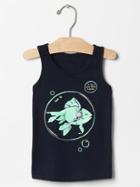 Gap Boardwalk Graphic Tank - Blue Galaxy