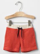 Gap Pull On Jersey Shorts - Fire Coral